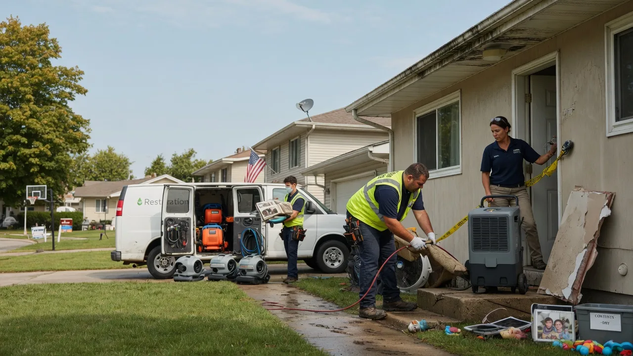Water Damage Restoration in Thompsonville, MI near me